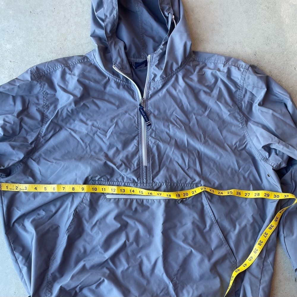 Charles River Apparel Pack-N-Go Pullover Grey Windbreaker Size XXXL - Picture 4 of 10